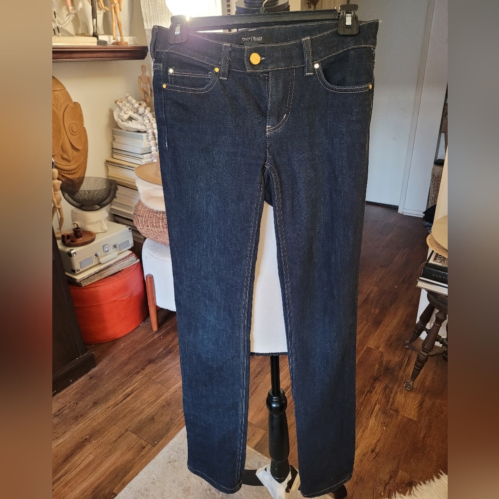 White House Black Market Navy Blue NoirOr Jeans